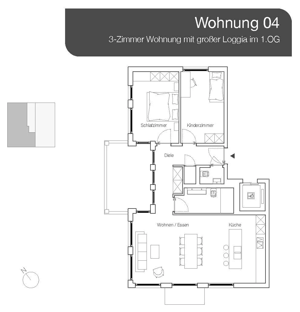 Grundriss Wohnung 04
